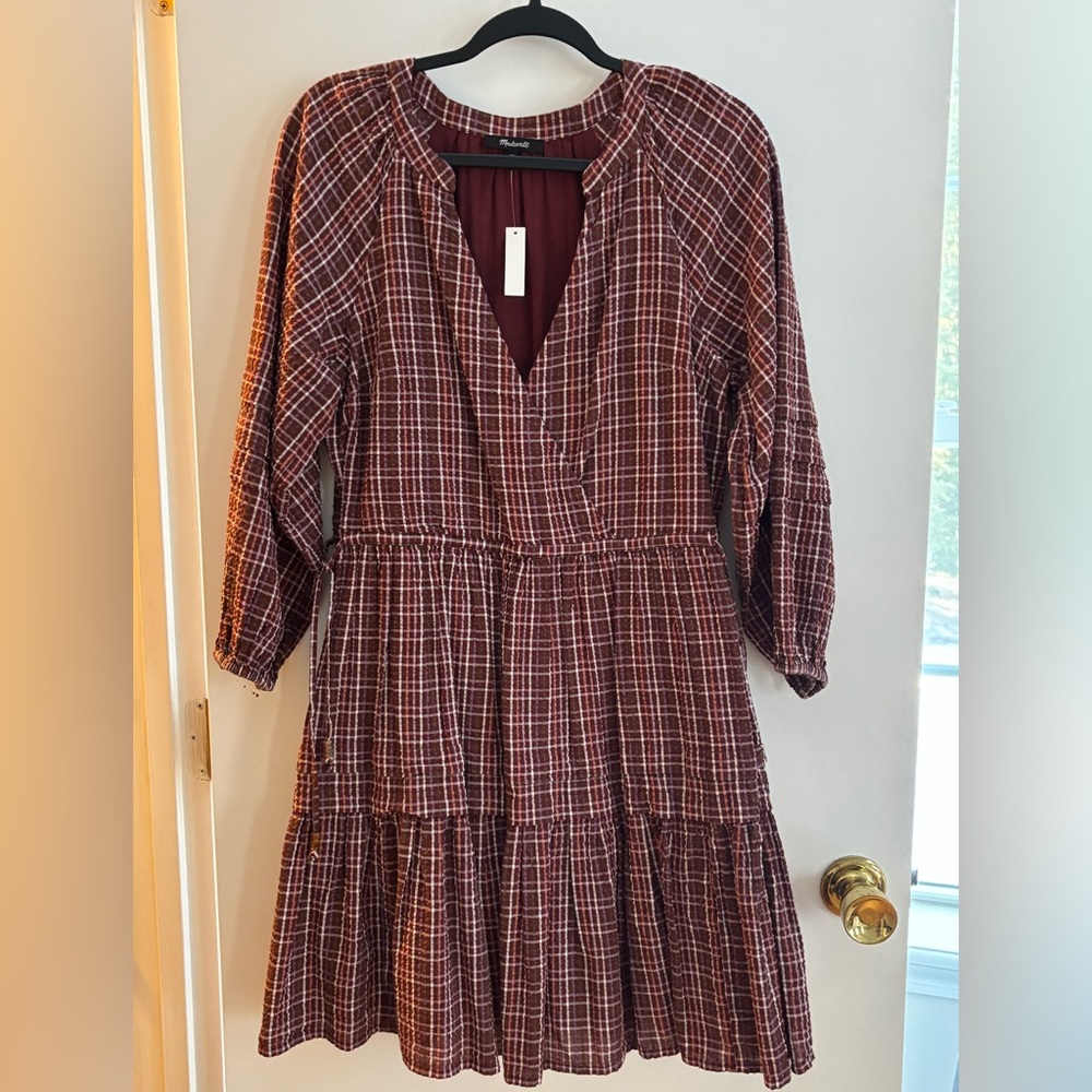 Madewell Gingham Dress